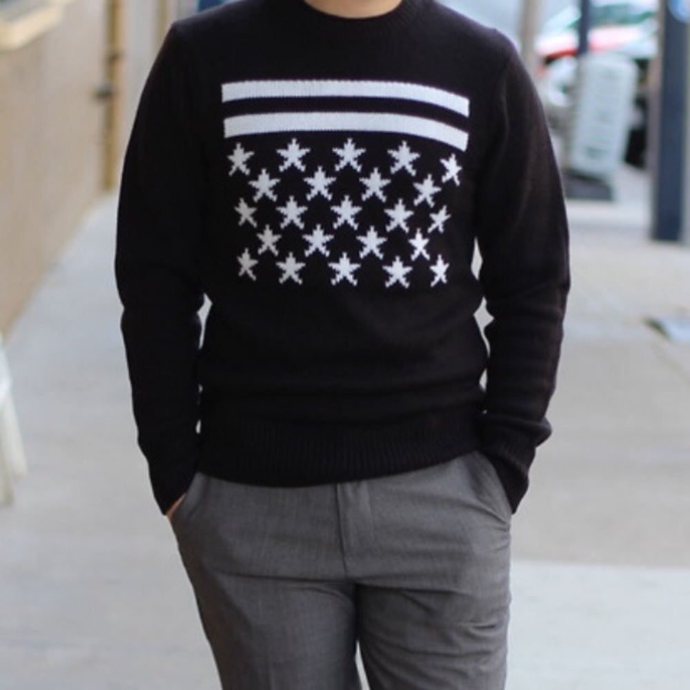 H & M Stars & Stripes Sweater